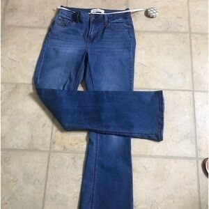 enjean flare blue jeans